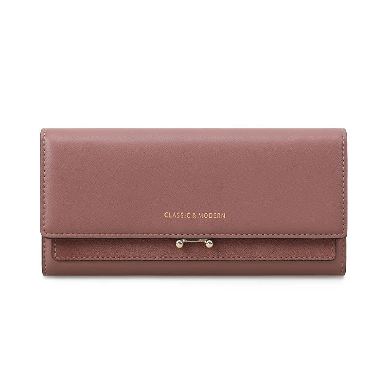 2023 Brand Luxury Women Wallet Long Purse Clutch Large Capacity Female Wallets Lady Phone bag Card Holder Carteras Mujer
