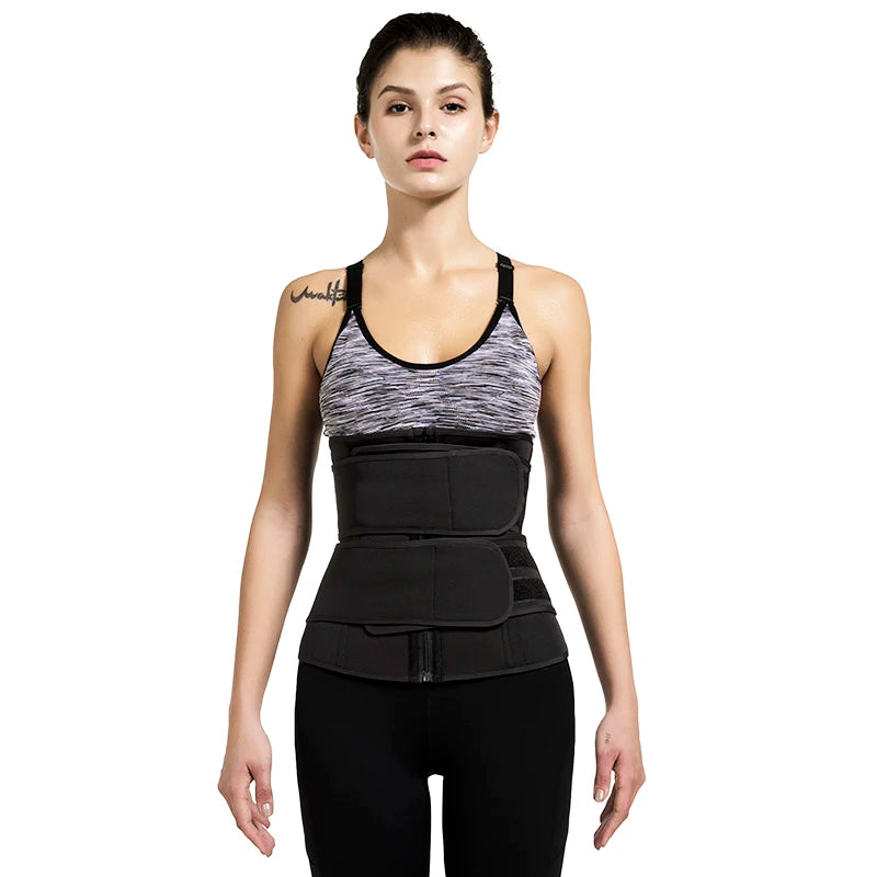 Women Waist Trainer Neoprene Body Shaper Belt Slimming Fajas Belly Reducing Shaper Tummy Sweat Shapewear Workout Shaper Corset
