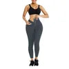 HEXIN New Waist Belt and Gym Leggings Abdominal Tummy Control Butt Lifter Waist Trianer Neoprene Pants