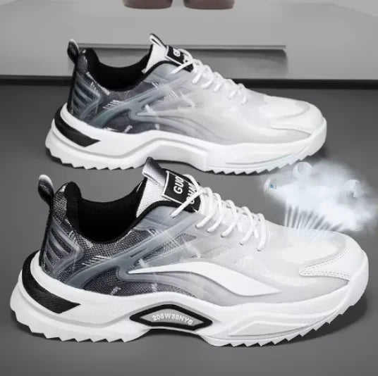 Low Cut Thick Sole Height Increasing Fashion Trend Outdoor Sports, Leisure Running, Hiking, Basketball Shoes for Boys
