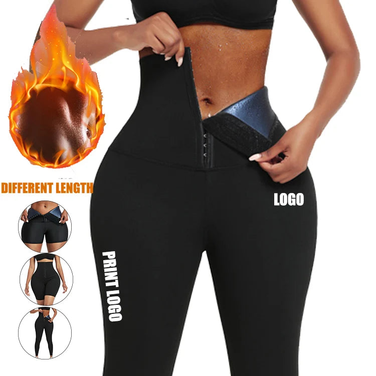 HEXIN New Waist Belt and Gym Leggings Abdominal Tummy Control Butt Lifter Waist Trianer Neoprene Pants