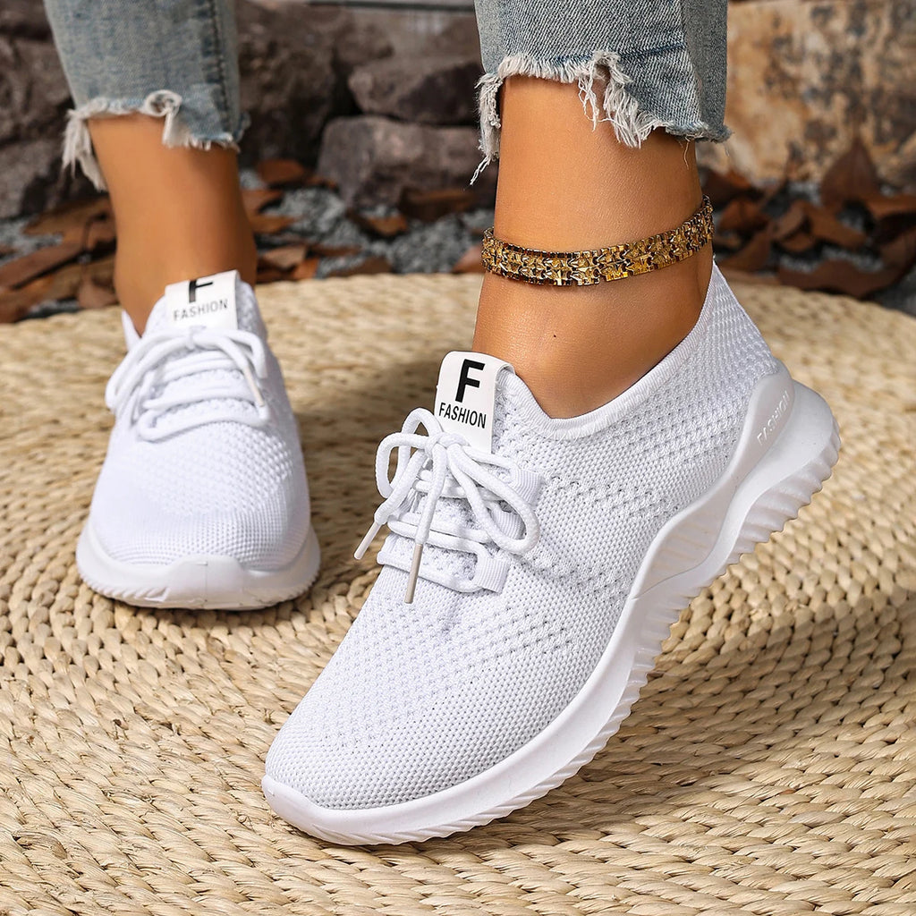 Hot Selling 2025 Women's Mesh Sneakers - Breathable Lightweight Non-Slip Everyday Shoes