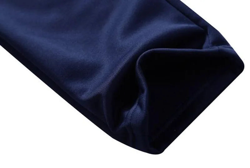 RNSHANGER Men Casual Suit Set Autumn Sports Suit Stand Collar Zipper Cardigan Drawstring Trousers Stylish Pocket Design