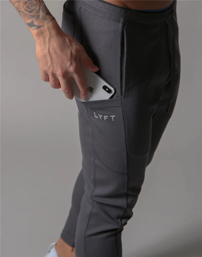 JAPAN Brand Joggers Men Sweatpants Gym Running Pants Mens Fitness Bodybuilding Gym Men Jogging Pants Zipper Sweatpants Trousers
