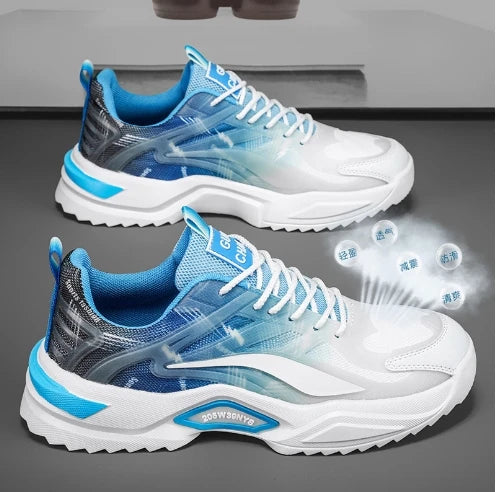 Low Cut Thick Sole Height Increasing Fashion Trend Outdoor Sports, Leisure Running, Hiking, Basketball Shoes for Boys