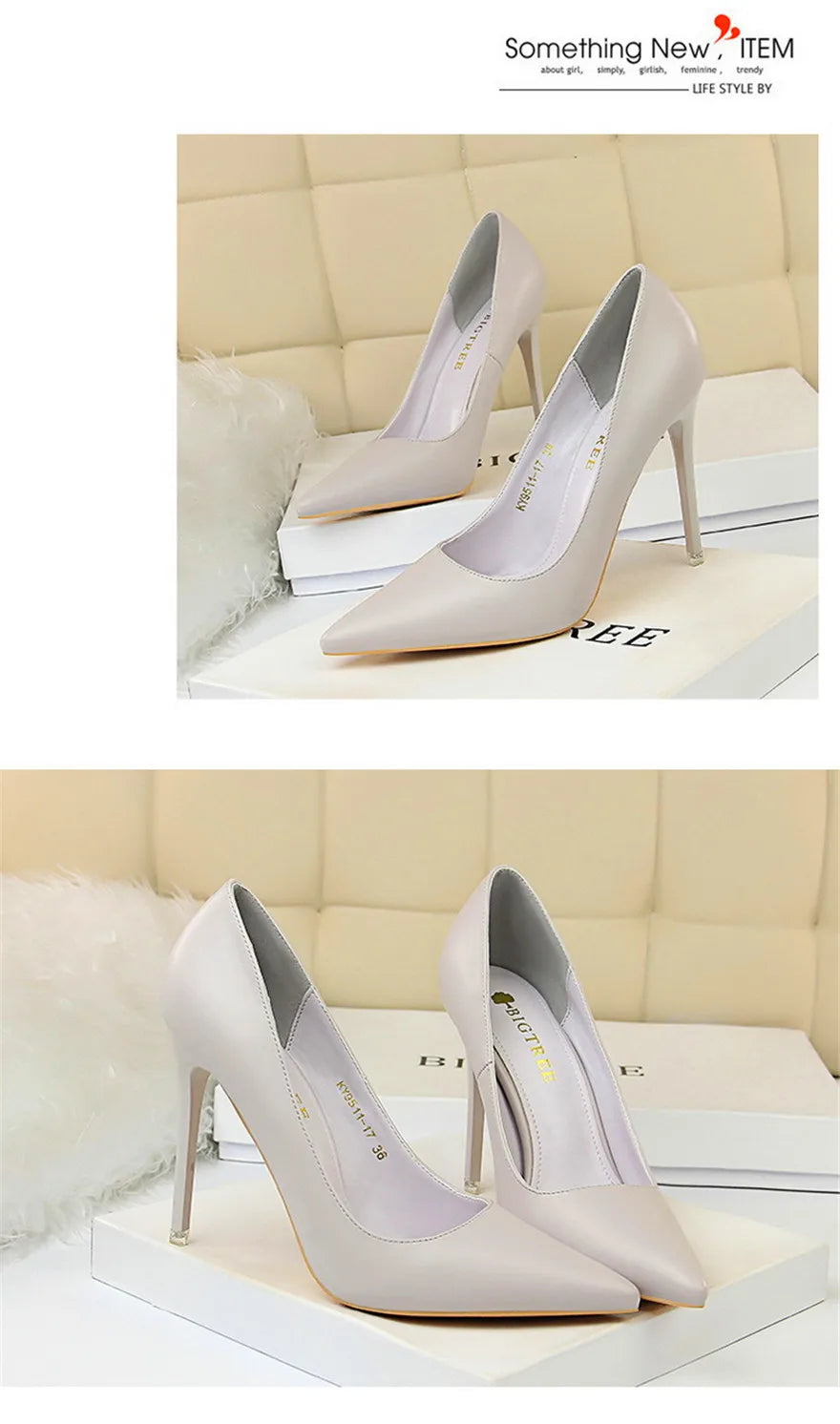 Soft Leather Concise High Heels 7.5/10.5cm Shoes Fashion Women Pumps Pointed Toe Slip On Candy Colors Office Woman Wedding Shoes