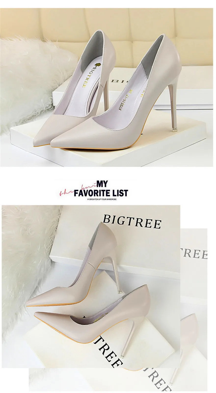 Soft Leather Concise High Heels 7.5/10.5cm Shoes Fashion Women Pumps Pointed Toe Slip On Candy Colors Office Woman Wedding Shoes