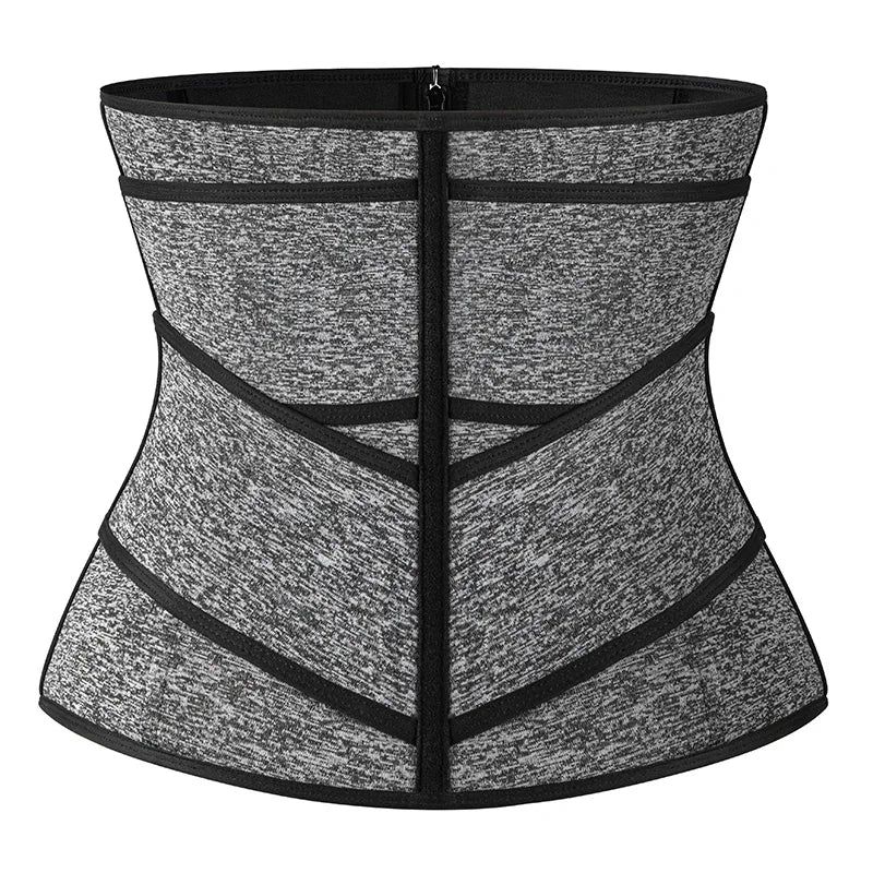 Men Waist Trainer Trimmer Belt for Weight Loss Neoprene Body Shaper Sauna Workout Sweat Belly Belt with Double Straps Shapewear