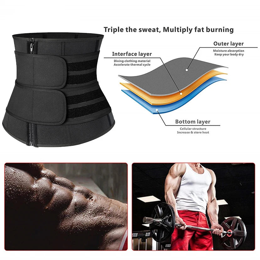 Women Waist Trainer Neoprene Body Shaper Belt Slimming Fajas Belly Reducing Shaper Tummy Sweat Shapewear Workout Shaper Corset