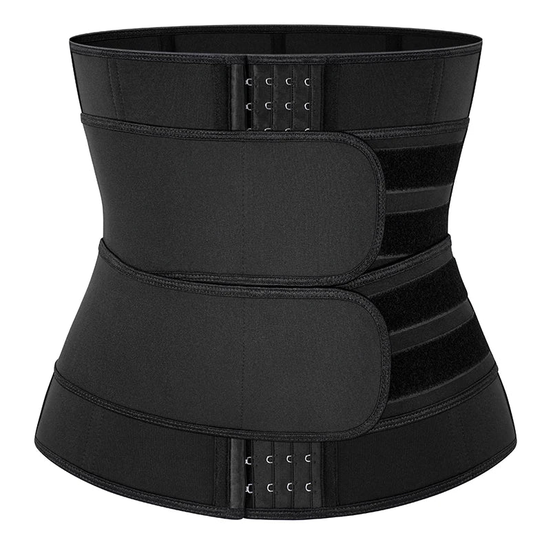 Men Waist Trainer Corsets Fitness Trimmer Belt Slimming Body Shaper for Weight Loss Sauna Sweat Girdle Workout Fat Burner Fajas