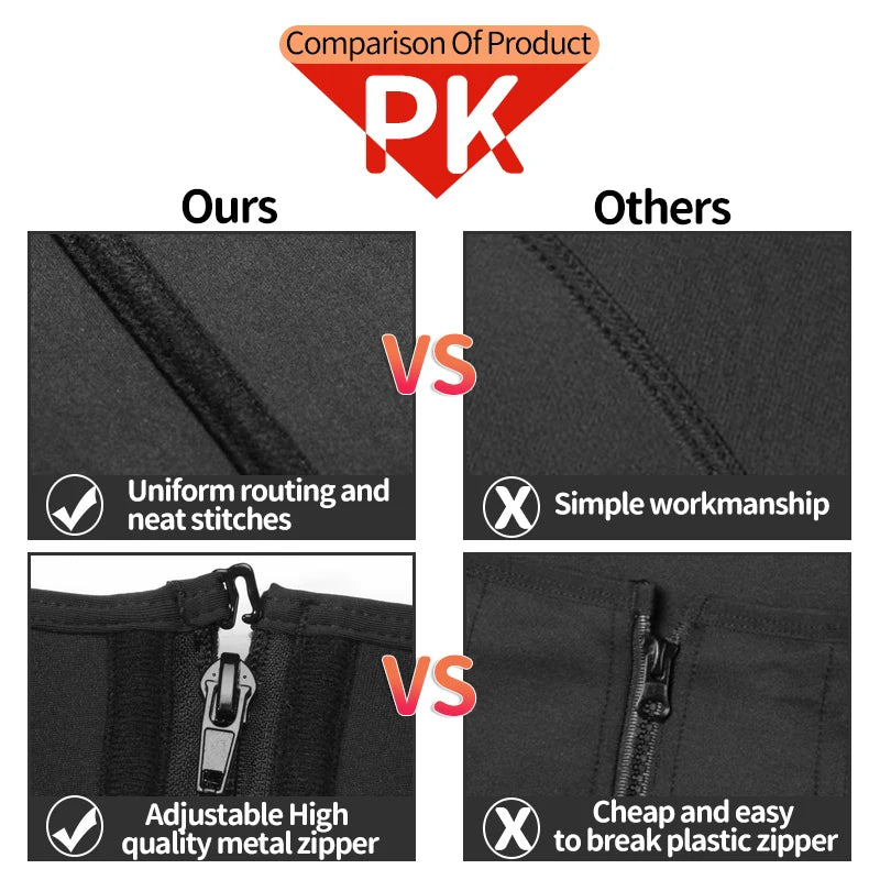 Men Waist Trainer Fitness Slimming Belt Sauna Body Shaper Corset for Abdomen Weight Loss Trimmer Belt Sweat Workout Fat Burner
