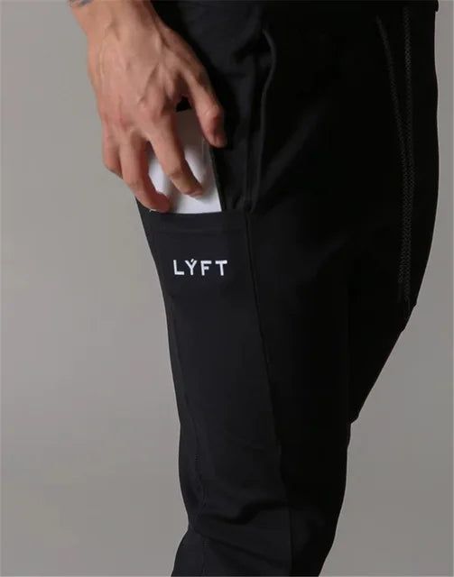 JAPAN Brand Joggers Men Sweatpants Gym Running Pants Mens Fitness Bodybuilding Gym Men Jogging Pants Zipper Sweatpants Trousers