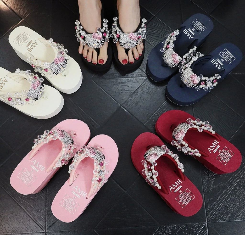 2025 New Babouches De Femme Flat Sandals Women's Slippers for Outdoor