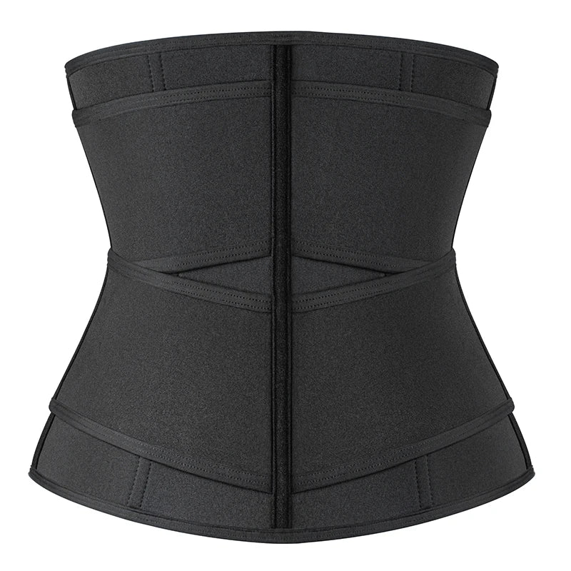 Men Waist Trainer Corsets Fitness Trimmer Belt Slimming Body Shaper for Weight Loss Sauna Sweat Girdle Workout Fat Burner Fajas