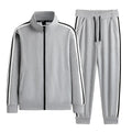 Men's Customized Logo Casual Breathable Long-Sleeved and Pants Set Spring-Autumn Running Two-Piece Set