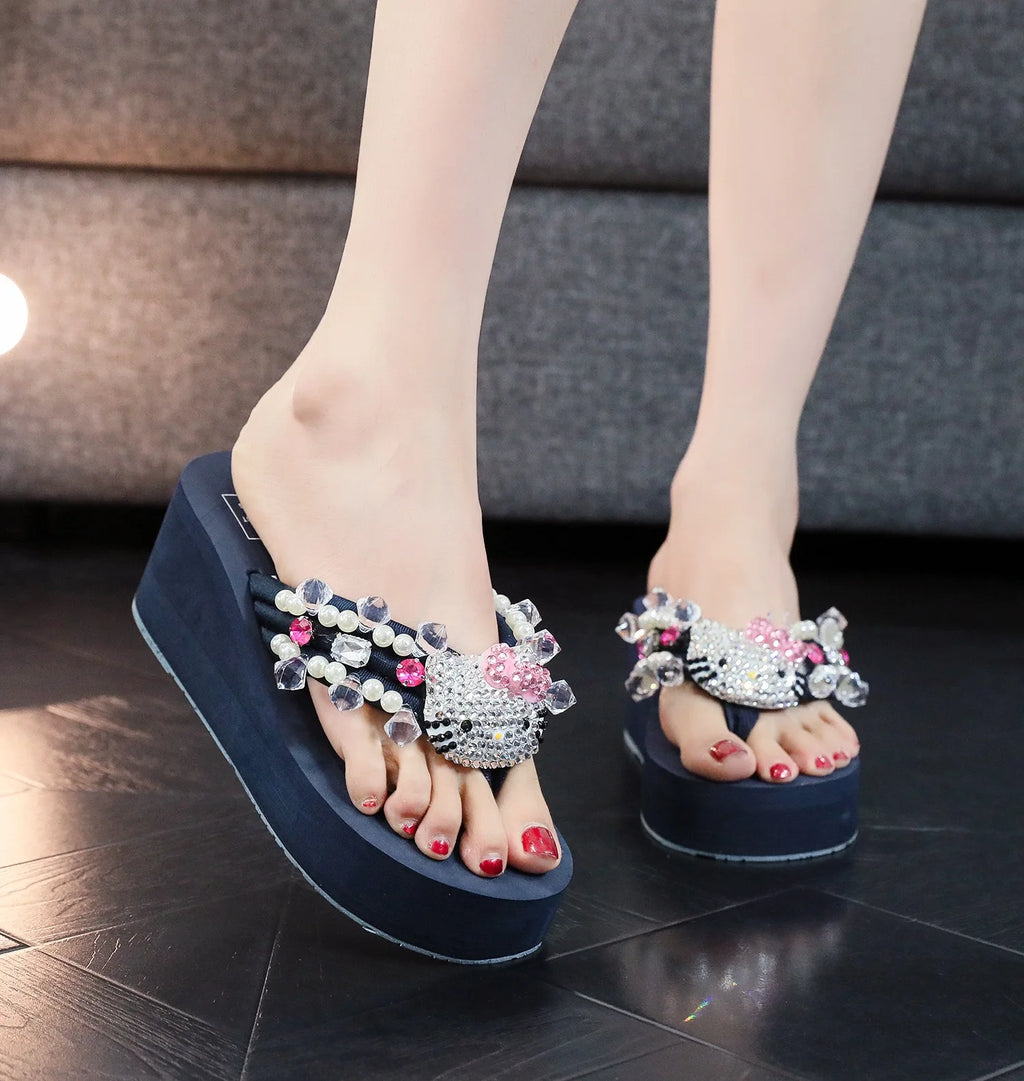 2025 New Babouches De Femme Flat Sandals Women's Slippers for Outdoor