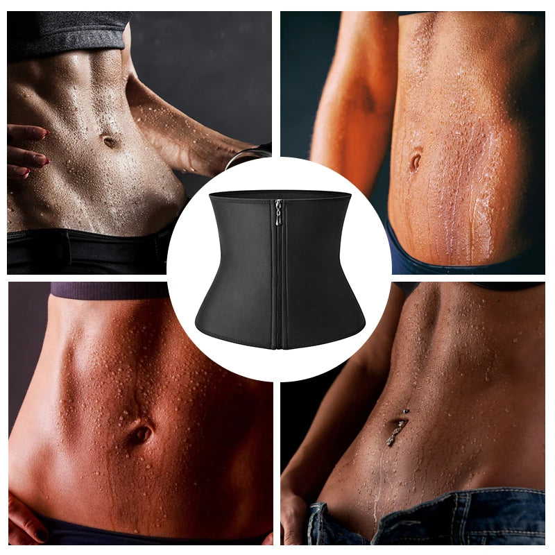 Women Waist Trainer Neoprene Body Shaper Belt Slimming Fajas Belly Reducing Shaper Tummy Sweat Shapewear Workout Shaper Corset