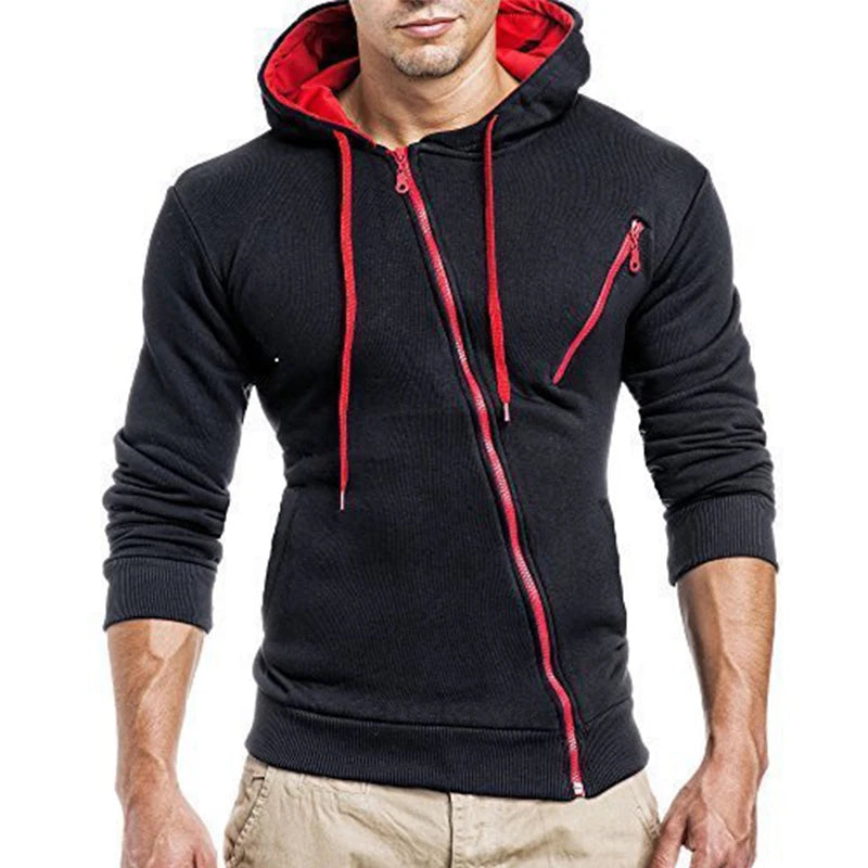 Spring Autumn 2020 Men's Sweat Suit Set Tracksuit Men Outfit Full Sleeve Tops with Hood Outdoor Sport Wear Men's Hooded Suit