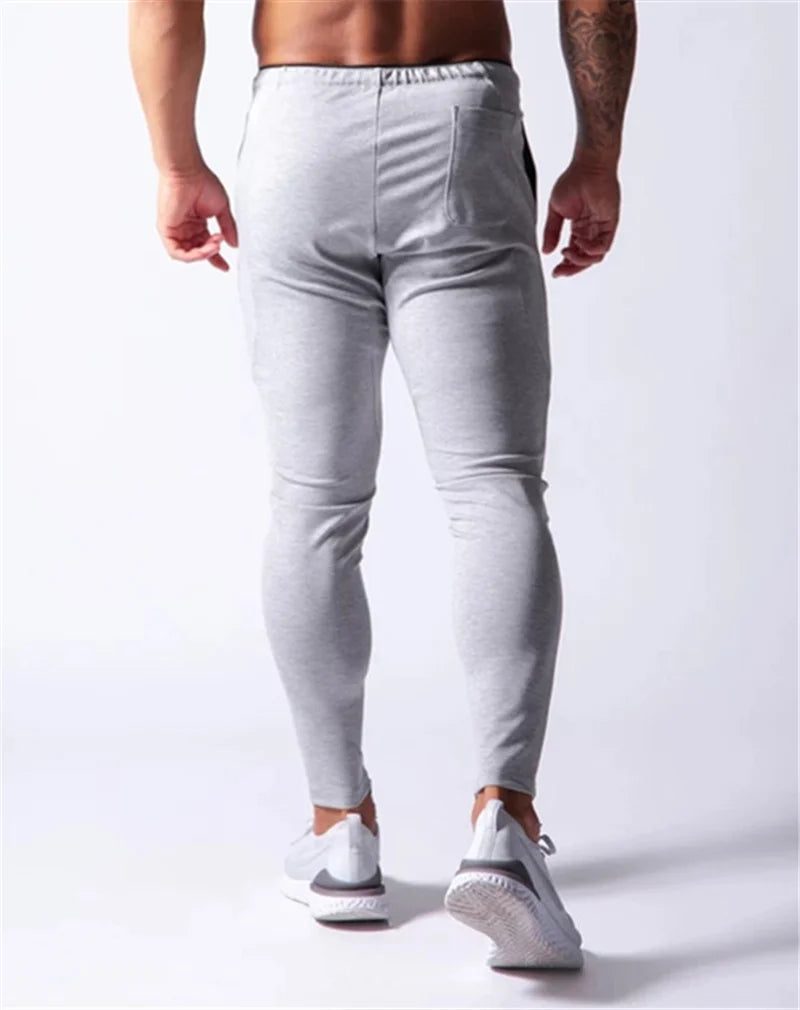 JAPAN Brand Joggers Men Sweatpants Gym Running Pants Mens Fitness Bodybuilding Gym Men Jogging Pants Zipper Sweatpants Trousers
