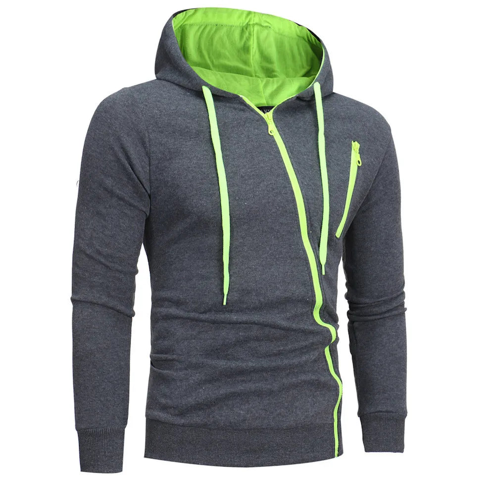 Spring Autumn 2020 Men's Sweat Suit Set Tracksuit Men Outfit Full Sleeve Tops with Hood Outdoor Sport Wear Men's Hooded Suit