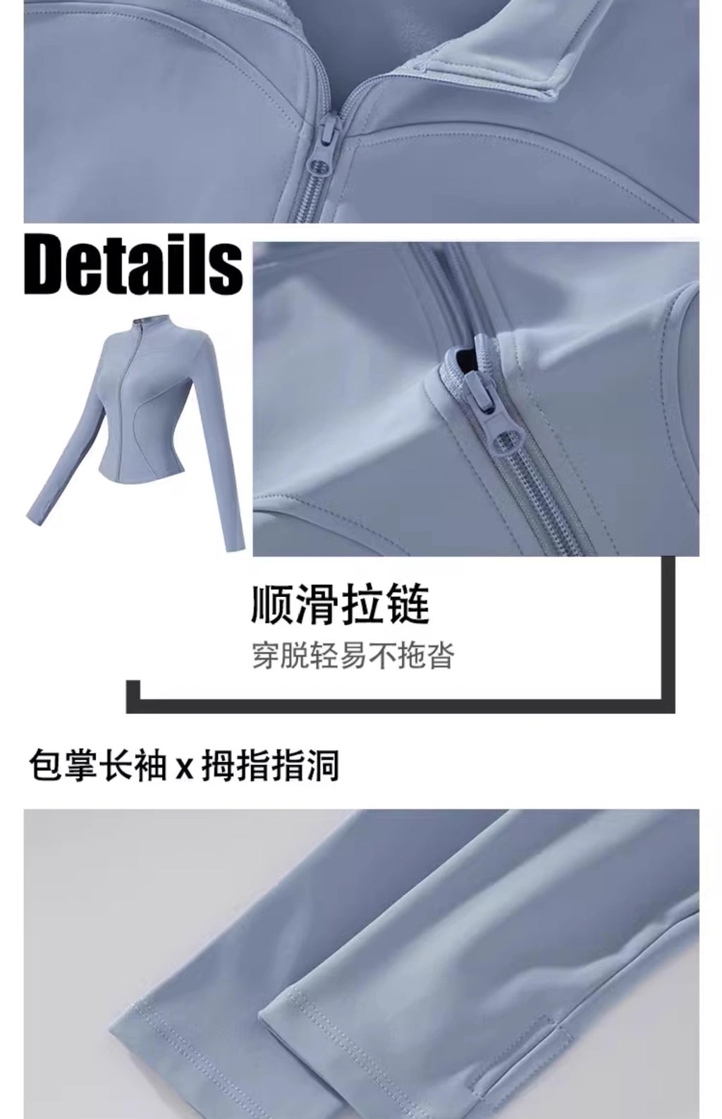 Stand Collar Slimming Fitness Clothing Slimming Yoga Top Running Sports Jacket Pilates Training Yoga Clothing