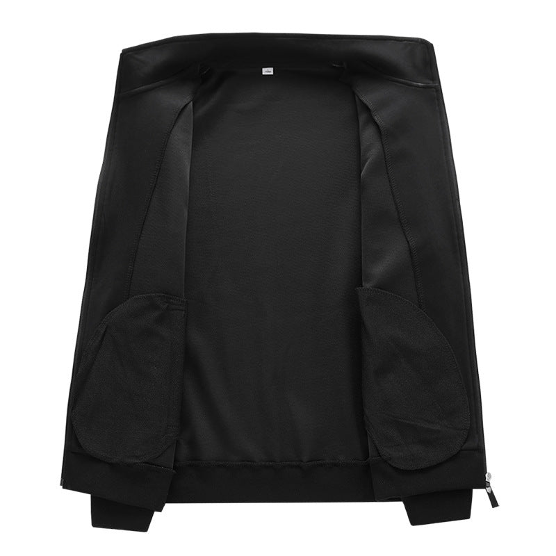 Spring and Autumn New Sports Suit Men's Trendy Casual Sportswear Suit Men's Large Size Sweatshirt Suit Two-Piece Set