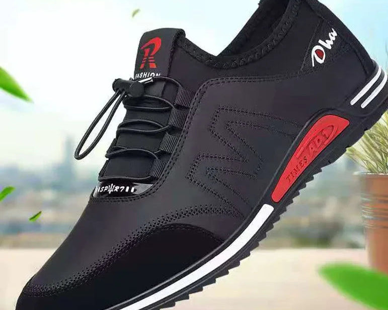 Men's Casual Sports Shoes Slip on Breathable Men's Shoes Men's Outdoor Non-slip Wear-resistant Running  Men