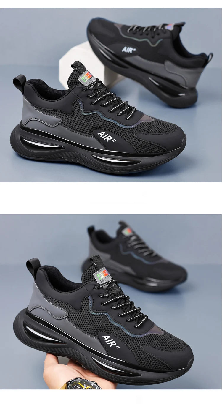 VIPOL Men's height-increasing sports shoes, fashionable new high-quality casual shoes, all-season casual trendy shoes