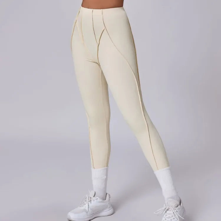 Women's Seamless Yoga Pants High Waist Tummy Control Workout Run Pants Non-See-Through Gym Pilates Fitness High Elastic Leggings