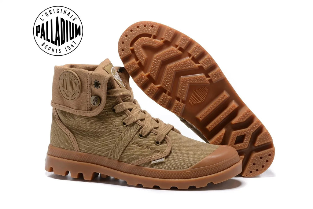 Classics PALLADIUM Pallabrouse Sneakers Men High-top Military Ankle Boots Canvas Men/Women Casual Shoes Size 35-45