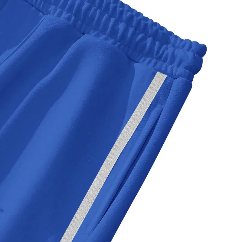 Spring and Autumn New Jacquard Long Pants Single breasted Patchwork Loose Large Casual Pants Versatile Sanitary Pants