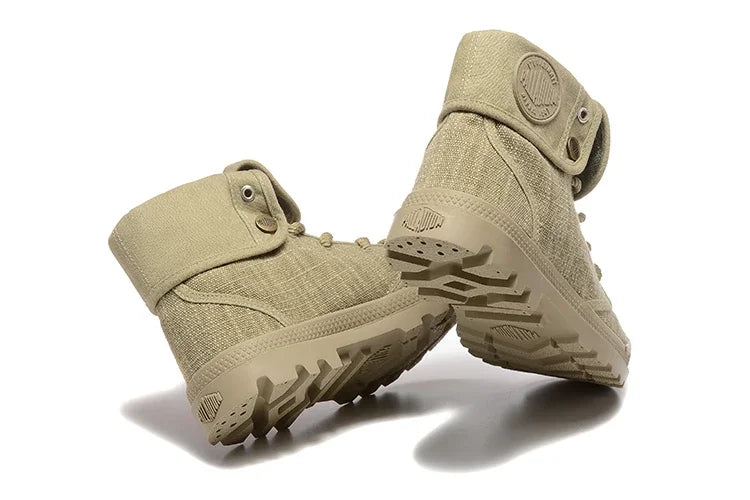 Classics PALLADIUM Pallabrouse Sneakers Men High-top Military Ankle Boots Canvas Men/Women Casual Shoes Size 35-45