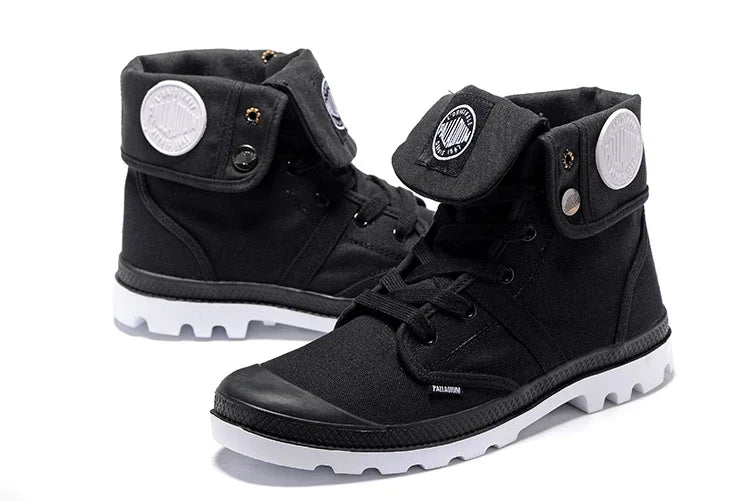 Classics PALLADIUM Pallabrouse Sneakers Men High-top Military Ankle Boots Canvas Men/Women Casual Shoes Size 35-45
