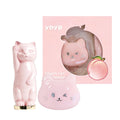 Peach Lipstick Non-Stick Cup Jelly Lipstick Moisturizing Moisturizing Lip Balm set gifts