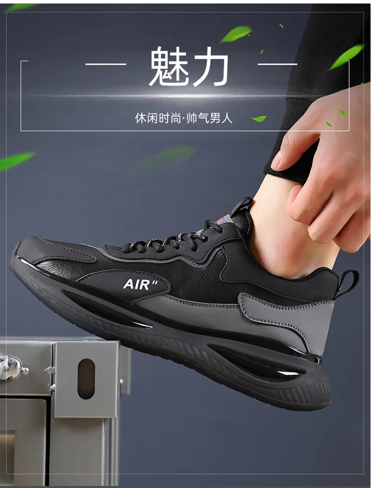 VIPOL Men's height-increasing sports shoes, fashionable new high-quality casual shoes, all-season casual trendy shoes