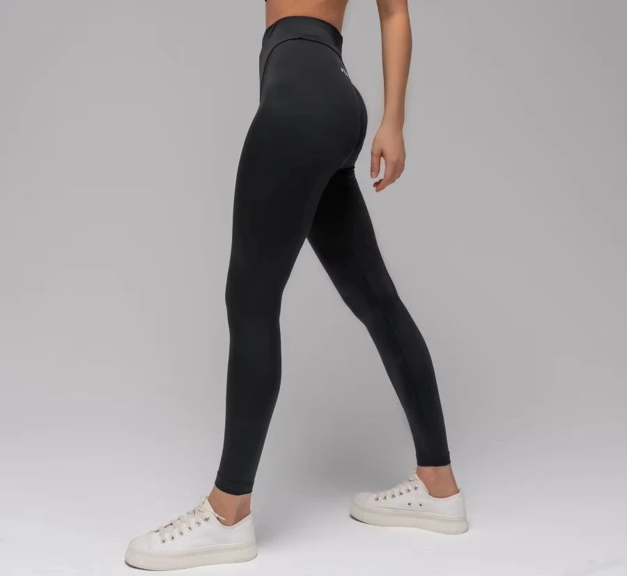 Black Sexy High Waist Scrunch Butt Yoga Leggings Thick Workout Butt Lifting Plus Size Tights Yoga Pants For Women