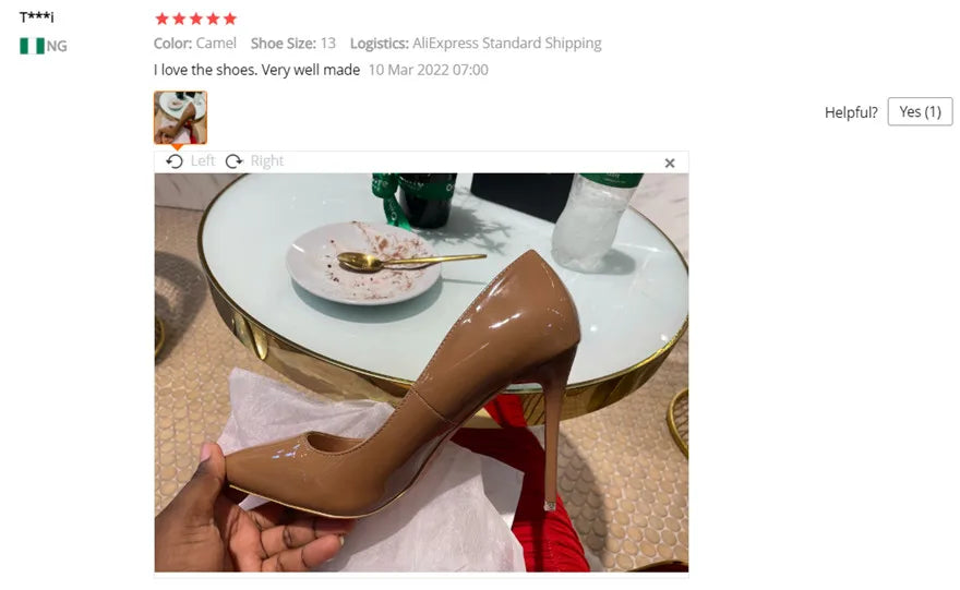 Autumn Patent Leather Concise Women's Shoes Pointed Toe Office High Heels Pumps Women Sexy Party Wedding Shoes Shallow Nude Red