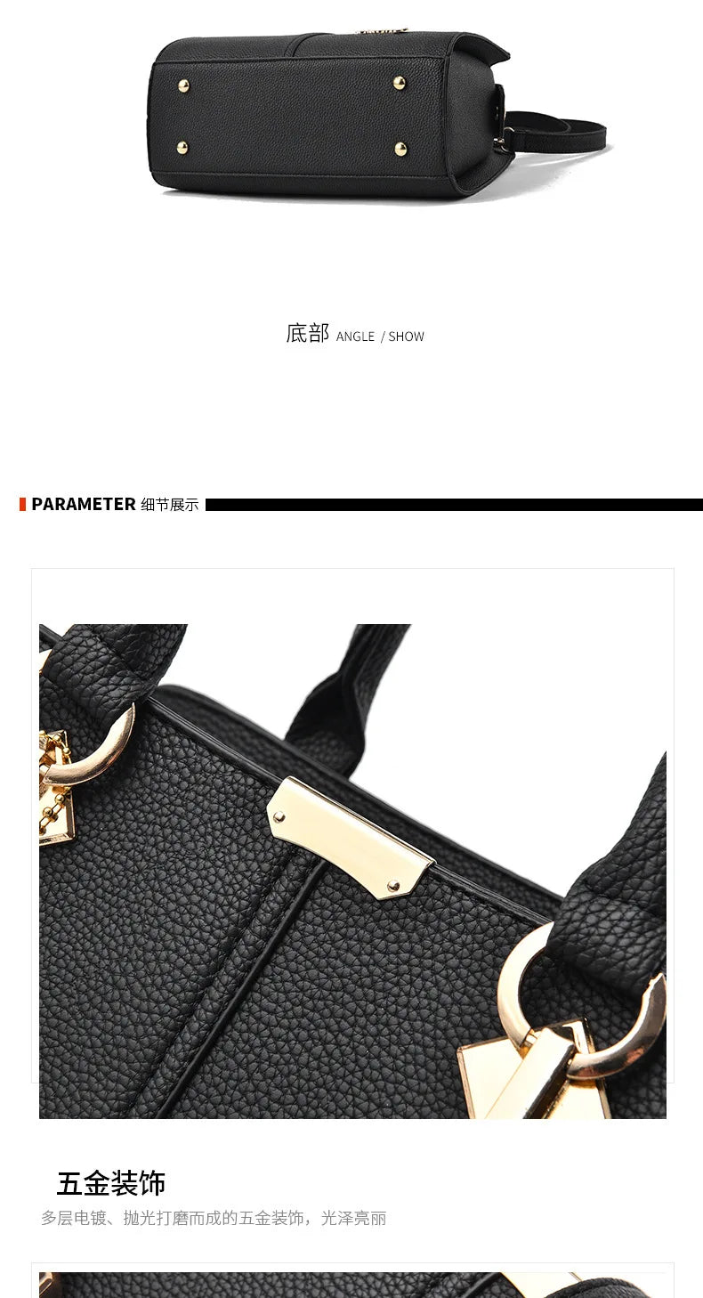 New Women's Bag Female Shoulder Bag Handbag for 2025 Luxury Designer Handbag Leather Tote Female Handbags Fashion Cross Bag