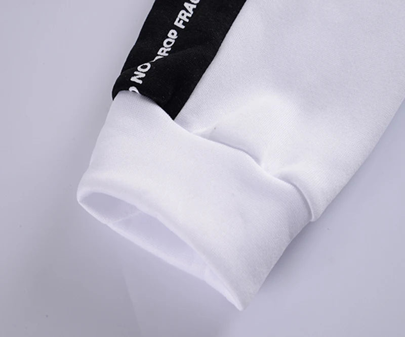 Mens Tracksuit Casual Luxury Hooded Sweatshirt High Quality Classic Black White Simplicity Suit Or Top Or Pants Jogging Clothing