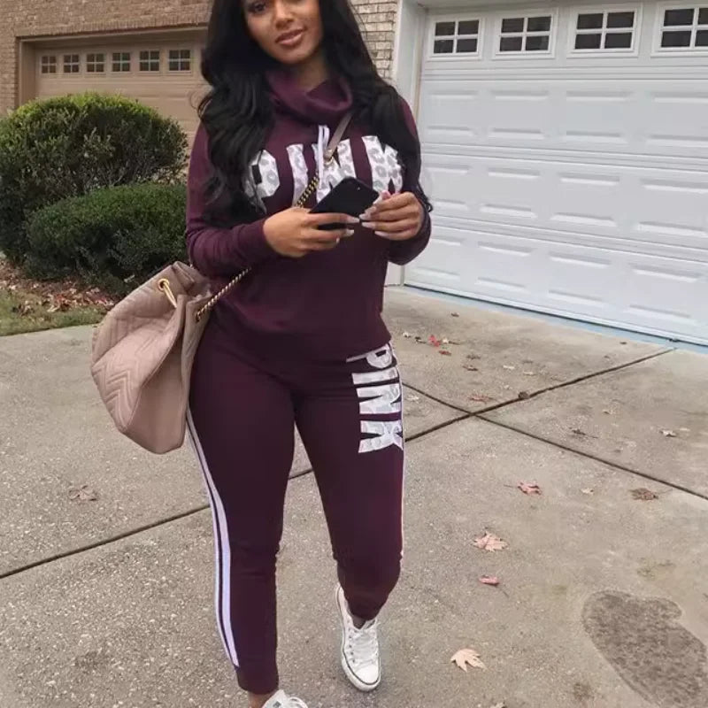 2026 Women's Sportswear Casual Set European And American Fashion Personalized Style for Active Living