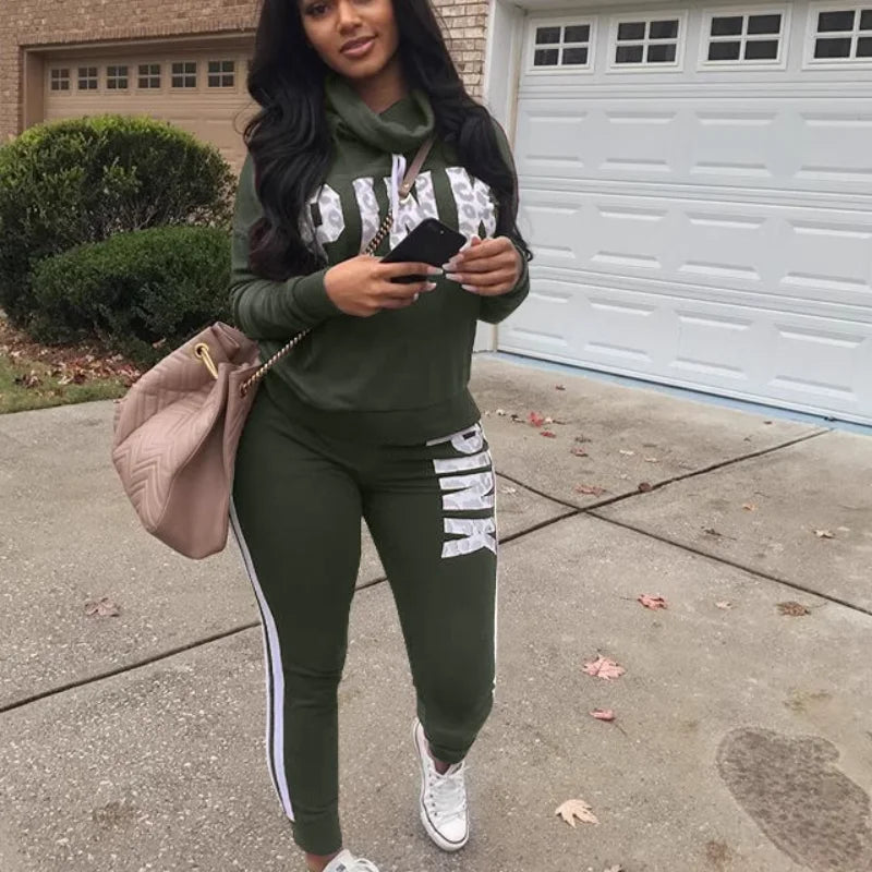 2026 Women's Sportswear Casual Set European And American Fashion Personalized Style for Active Living