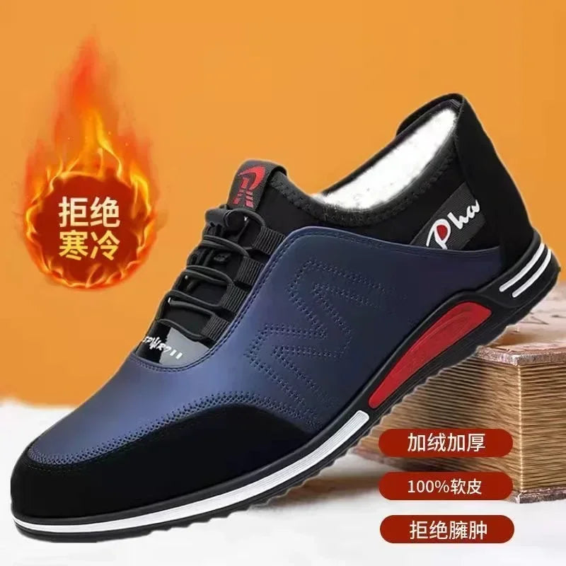 Men's Casual Sports Shoes Slip on Breathable Men's Shoes Men's Outdoor Non-slip Wear-resistant Running  Men