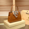 Luxury Designer Brand New High Quality Leather Snake Crocodile Handbag Women's Fashion Shoulder Crossbody Bag Bolsos De Mujer
