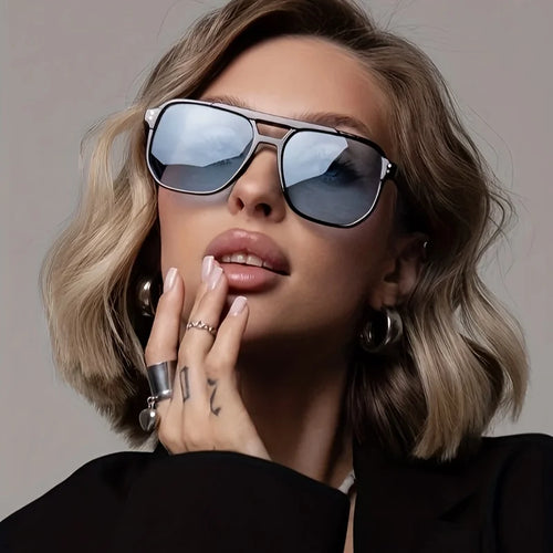5pcs pack Classics Square Sunglasses Women UV Resistant Oversize Framed Fashion Sun Glasses Men Brand Glasses Durable Eyewear