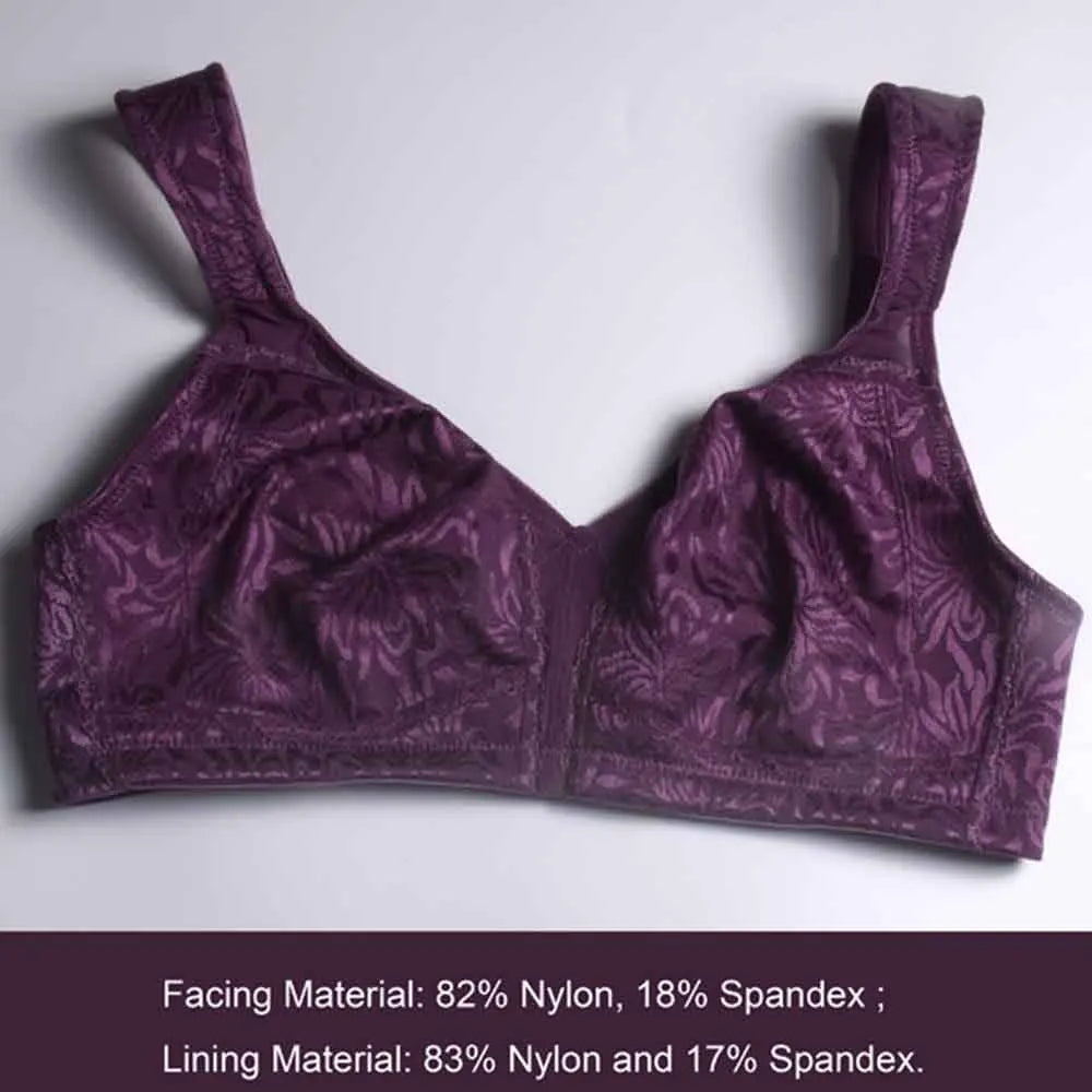 Bras For Womens Lingerie Big Cup Support Bralette Wireless Sexy Brassiere BH Tops Plus Size B C D E F G H Cup