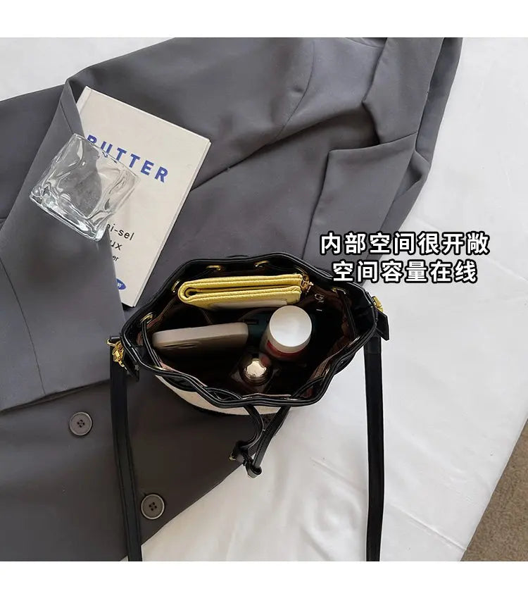 Stylish Designer Letter Logo Diaper Bag Women Luxury Leather Tote Large Capacity Elegant Crossbody Handbag For All Day