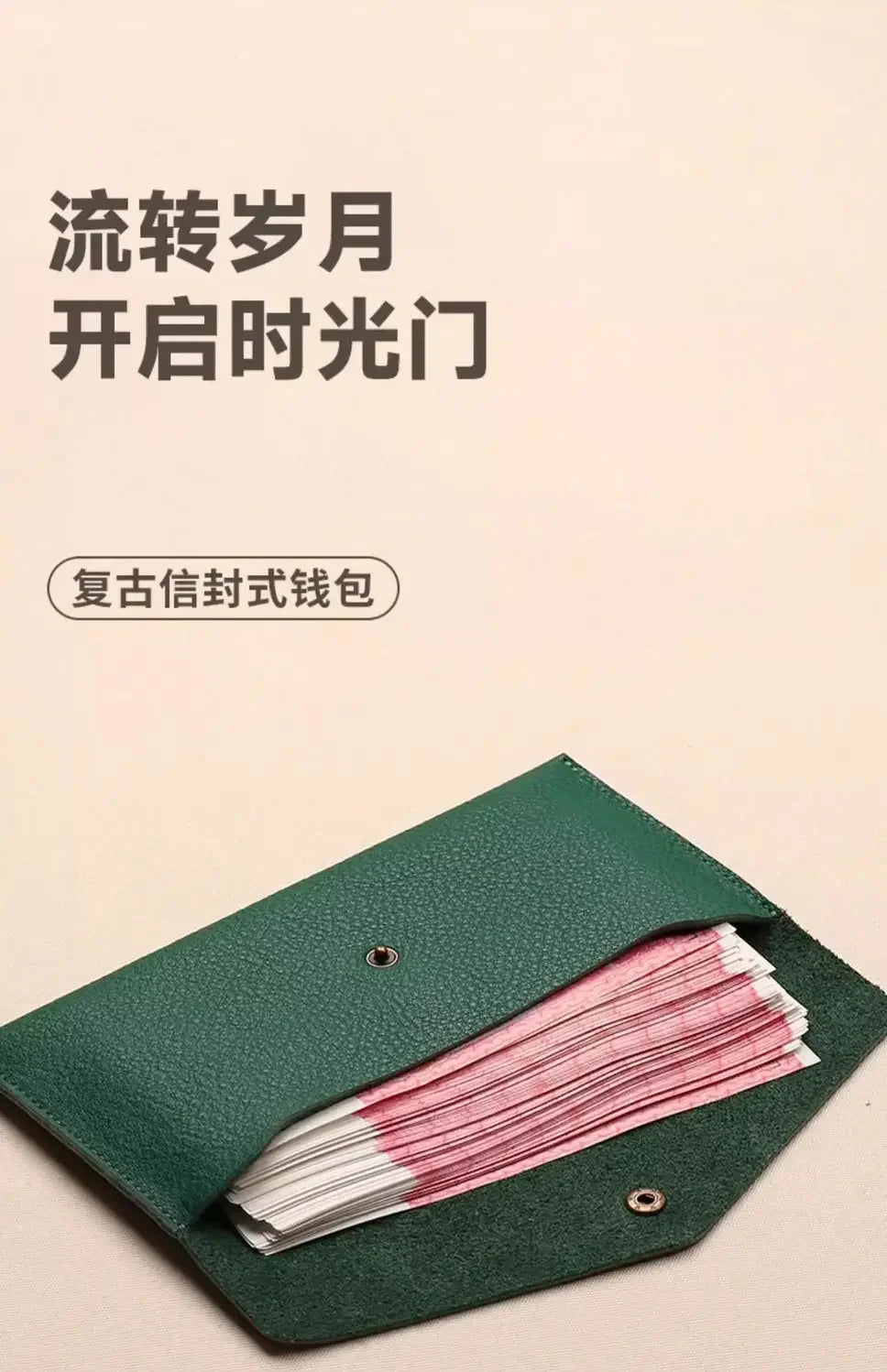 Portable Women's Long Wallet with Hand Strap Phone Organizer & Multi-Card Holder Large Capacity Cash Storage Bag