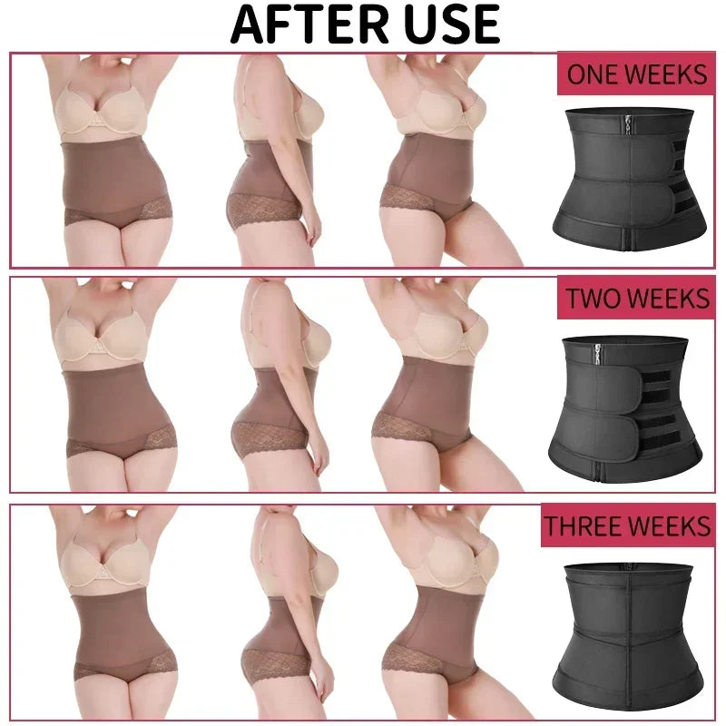Vensslim Waist Trainer Abdominal Tightening Corset Women Body Shaping Slimming Corset Fat Burner Belly Trimmer Belt Weight Loss