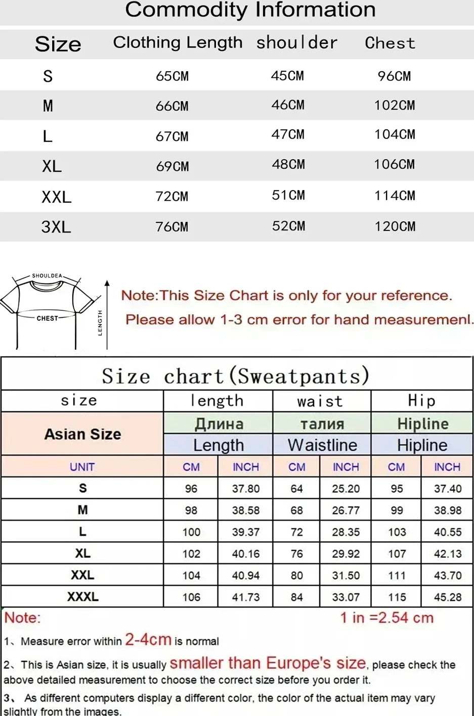 Men's casual sports outfit, printed round-neck short-sleeved T-shirt and long pants, suitable for outdoor wear.