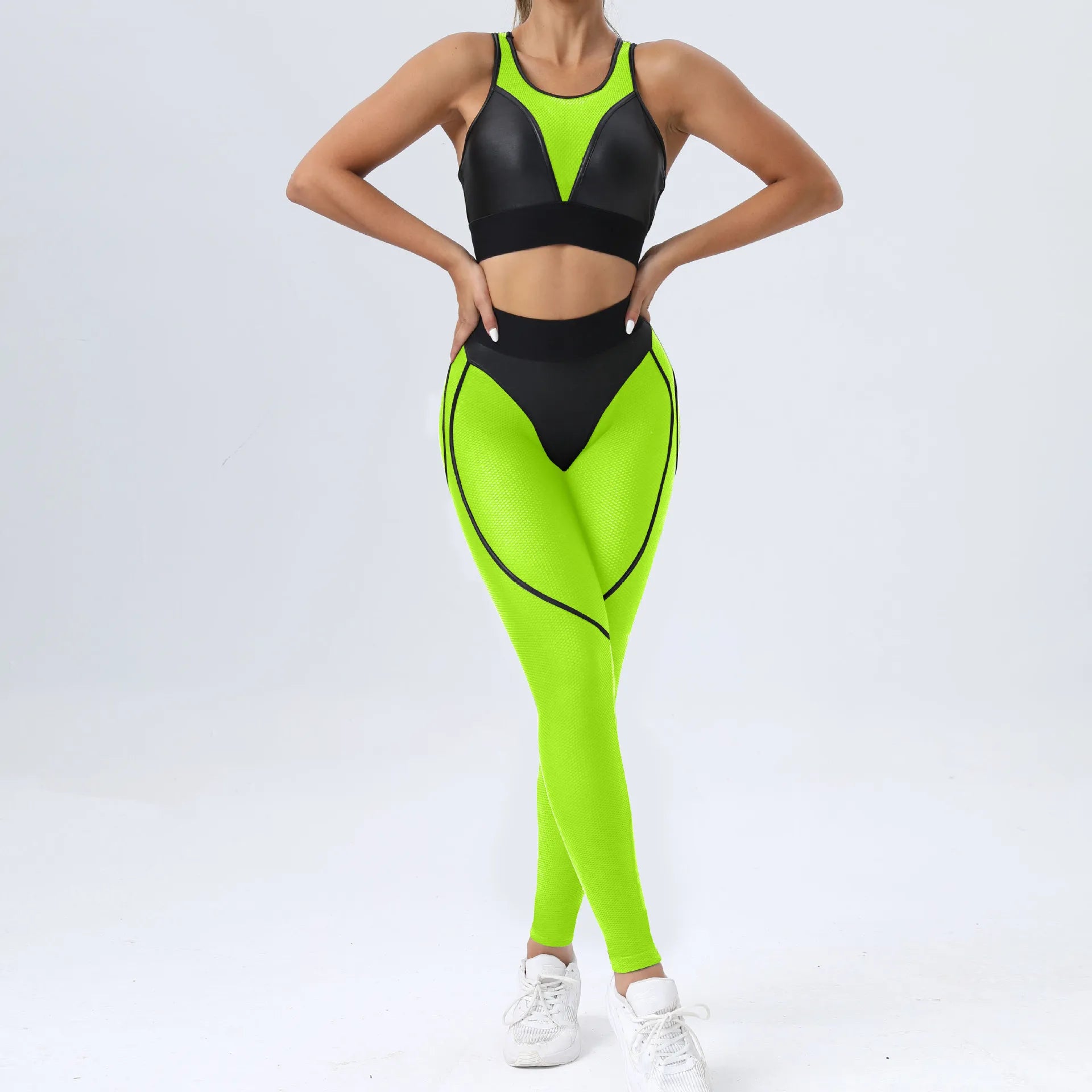 Woman Gym Push Up Sexy Woman Clothing Mesh Transparent Thong Female Legging Yoga Workout Women Pants High Waist Tights Yoga Set